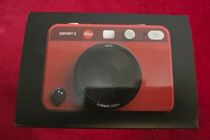 Leica Sofort 2 Caméra photo rouge hybride numérique et instantanée avec LCD Affichage
