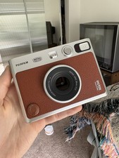 Fujifilm Instax Mini EVO Hybrid Instant Camera Brown