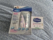 Milton Solo Travel Steriliser and 40 tablets