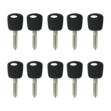 New Uncut Transponder Key Replacement For Ford 4d60 Chip H74-pt H86-pt 10 Pack