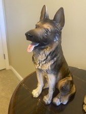 Vintage German Shepherd Figurine