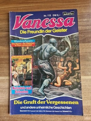 Vanessa - Die Freundin der Geister Heft Nr. 113 - Erstausgabe 80er J. BASTEI