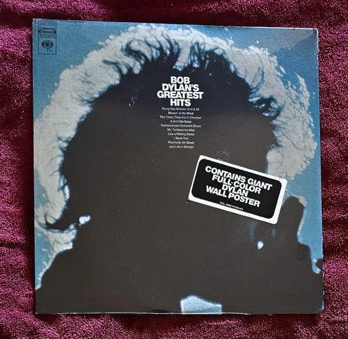 SEALED!!! STEREO! 1967 BOB DYLAN "Greatest Hits" MINT VINYL COMPLETELY SEALED!!!