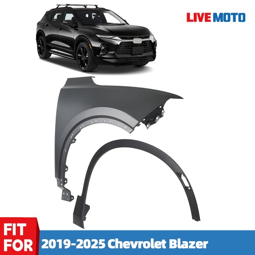 For 2019-2025 Chevy Blazer Front Fender and Wheel Flare Opening Molding Right
