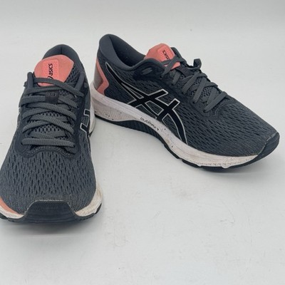 Asics Womens GT 1000 9 1012A651 Gray Road Running Shoes Sneakers Size 9