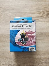 Set of Universal International Travel Plug Adapters - Power Plug Adapter Set, NE