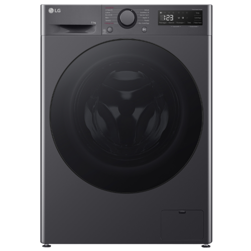 LG  F4R5011TSMB LAVATRICE  11 KG 1400 GIRI INVERTER AI DD VAPORE CL. A  NERO  - Foto 2 di 11