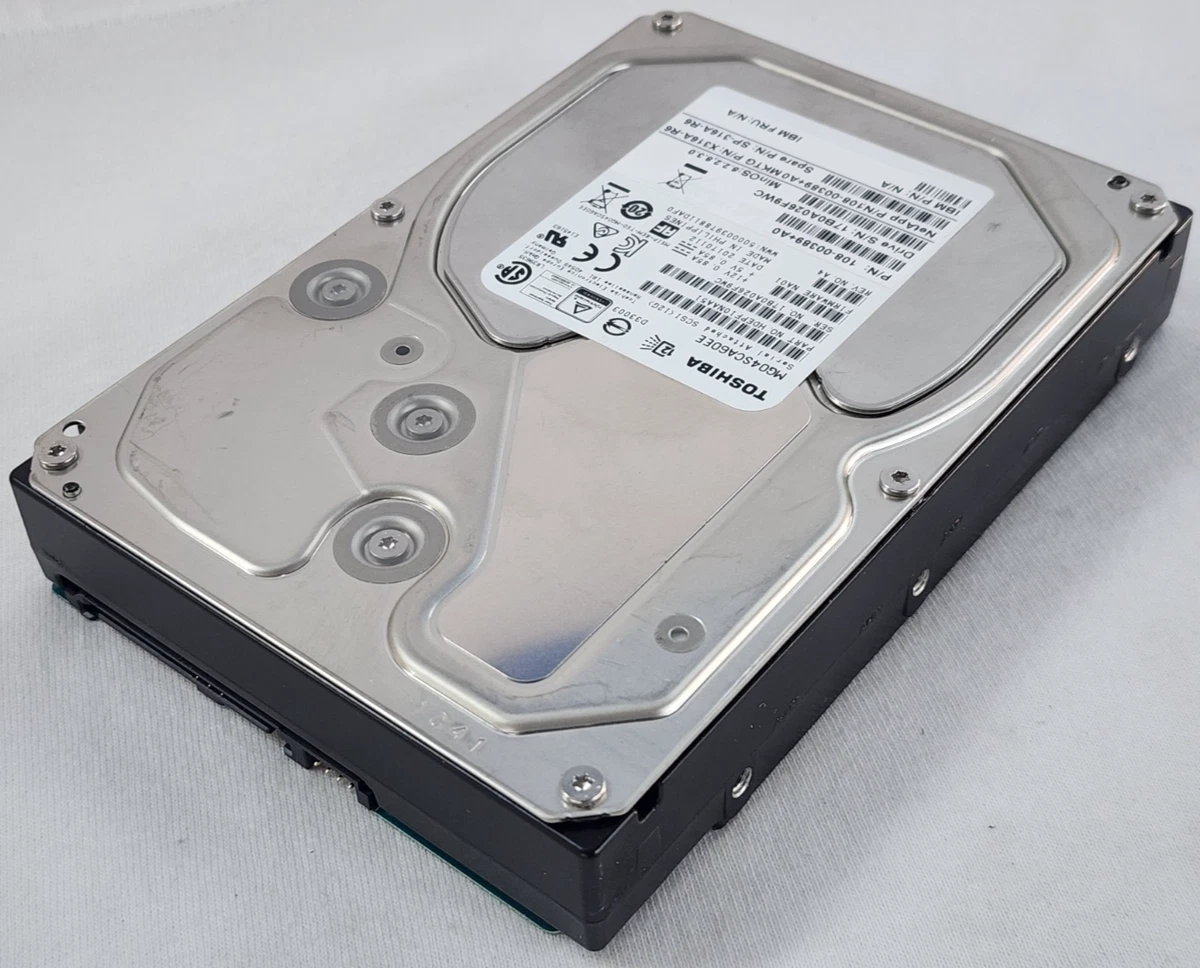 Toshiba SAS Internal Hard Disk Drives 6 TB Storage Capacity for