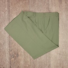 Men's VTG 1970s NOS Levi's Green Panatela Polyester Pants 40x30 70s Disco