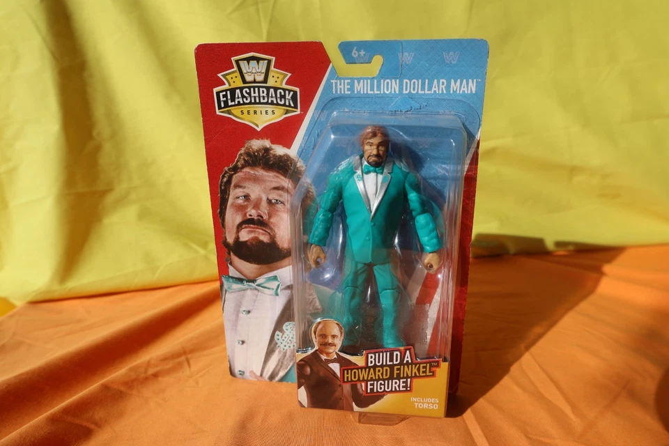 🔥 WWE Elite Flashback 6” THE MILLION DOLLAR MAN Ted DiBiase Figure Mattel 🔥 - Image 2 of 4