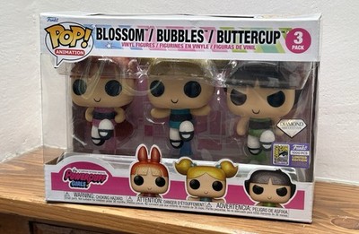 Funko Pop! Powerpuff Girls Diamond 3-Pack SDCC Exclusive