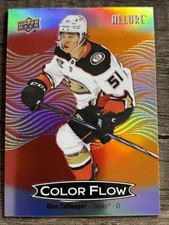 2024-25 Upper Deck Allure - Color Flow Olen Zellweger #CFL-41 Red Orange (RC)