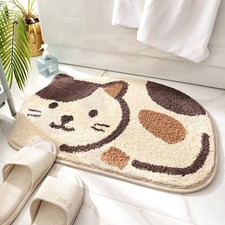 Shower, Tub, Bath Mat, Bathroom Rug, Non-Slip, Absorbent, Soft Mat for Bathroom,