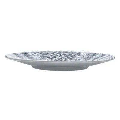 Oneida L6250000116C Luzerne Urban Storm 6.125'' Porcelain Dinner Plate - 4 Doz