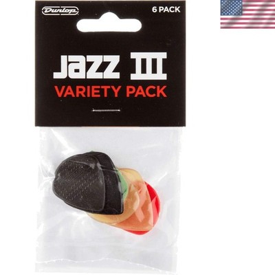 Jazz III Pick Variety Pack - 6 Pack