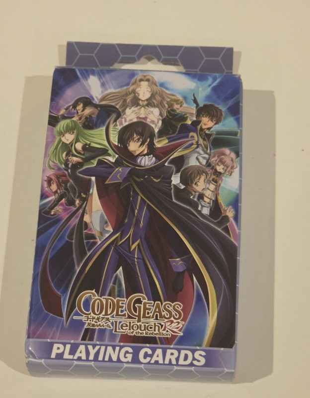 Code Geass: Lelouch of the Rebellion Playing Cards