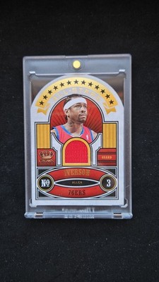 2009-10 Crown Royale All-Stars Jersey Allen Iverson/100