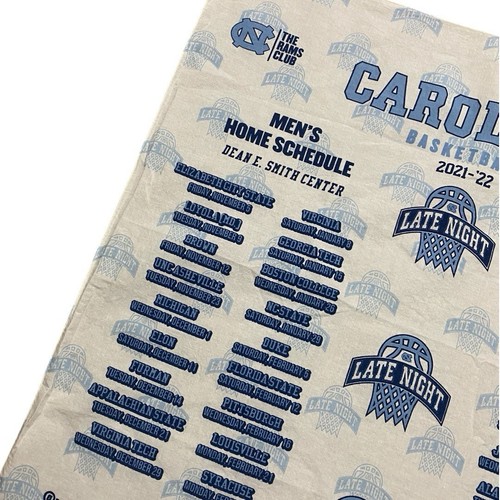 2021-2022 Annual Carolina Late Night Celebration Promo Mini Sheet - Picture 4 of 6