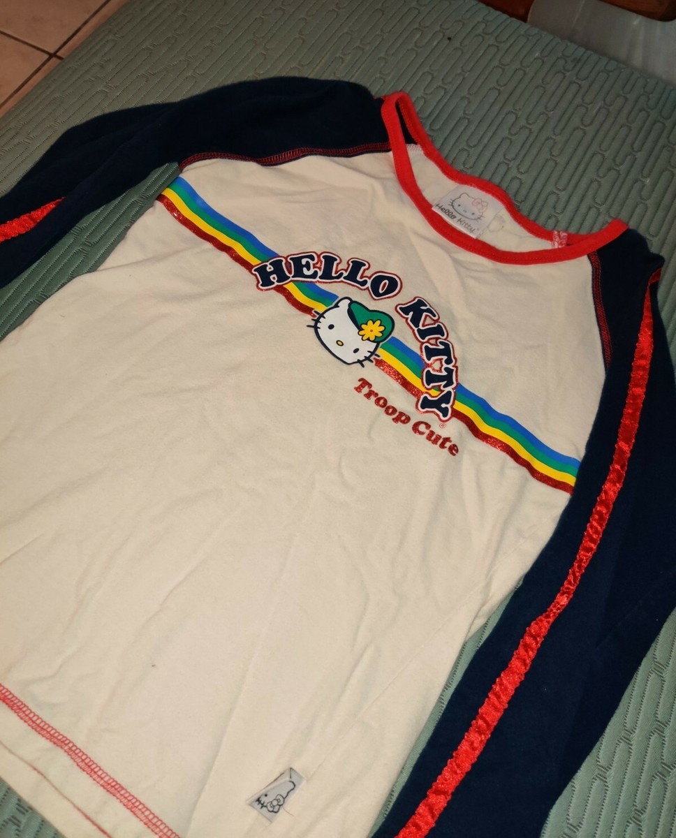 RARE YOUTH SIZE Hello Kitty Official Troop Cute Badge Girl Scout