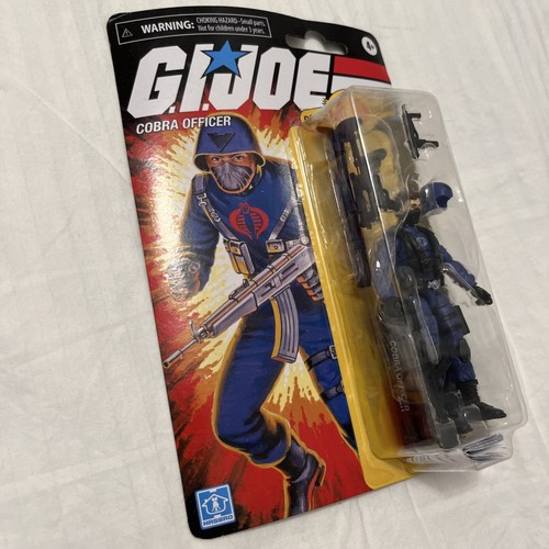 Hasbro GI Joe Retro Collection 3.75" Cobra Officer Action Figure SEALED