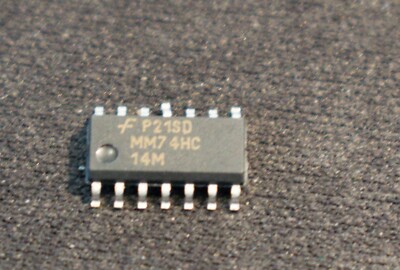 MM74HC14M SECHSKANTWECHSELRICHTER MIT SCHMITT TRIGGER 14-polig SOIC UK Lager 5 Teile 7414
