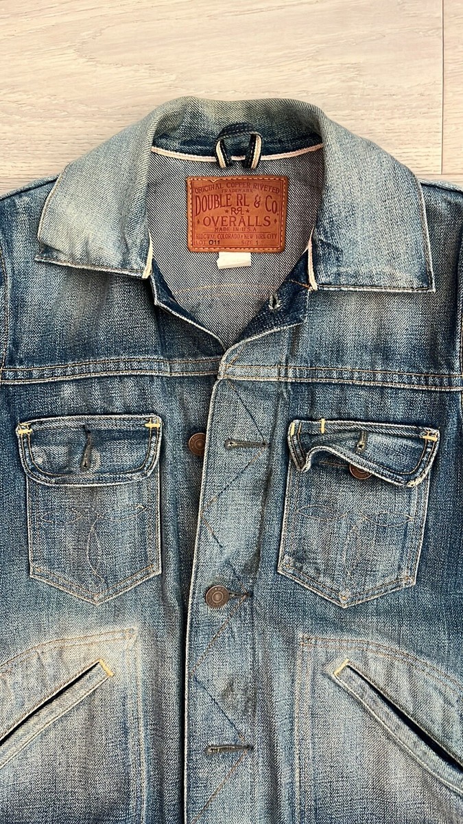 ralph lauren RRL selvedge denim jacket sz 1 | eBay ralph lauren RRL selvedge denim jacket sz 1 | eBay