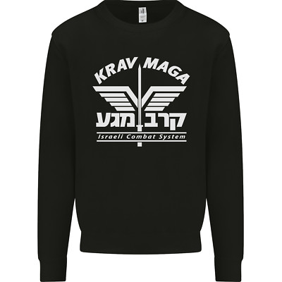Krav Maga Israeli Defence System MMA Herren Sweatshirt Pullover