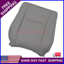 Driver Side Top Replacement Leather Seat Cover Gray For 2007-2013 Toyota Tundra