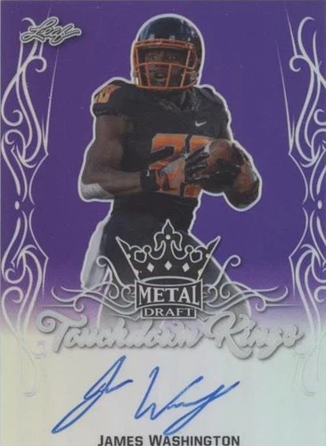 2017 Leaf Metal Draft James Washington #TK-JW1