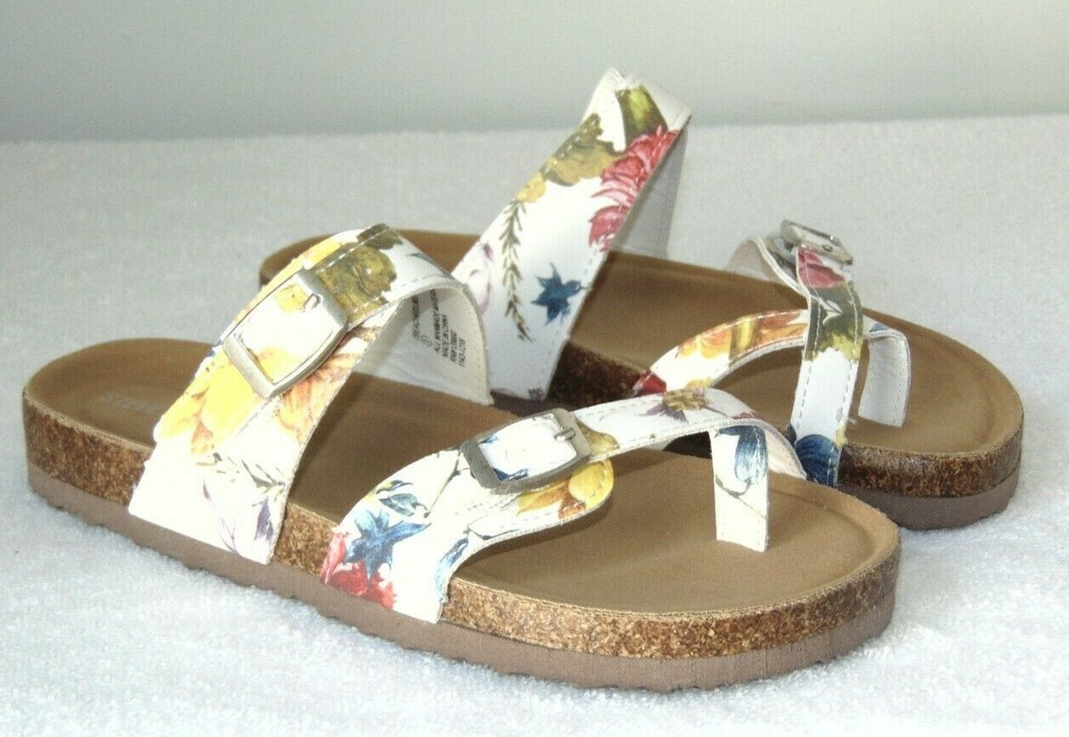 Girl's Steve Madden J Beached Floral Thong Sandals US: