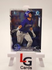 2016 Bowman - Chrome Prospects #BCP58 Omar Carrizales (RC) Colorado Rockies kk1