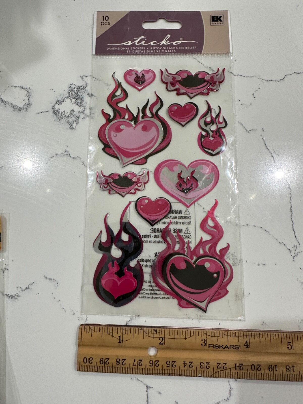 Sticko-Aufkleber Nashville – 10 Stück Bastelset Für Scrapbooking, Karten Und Deko