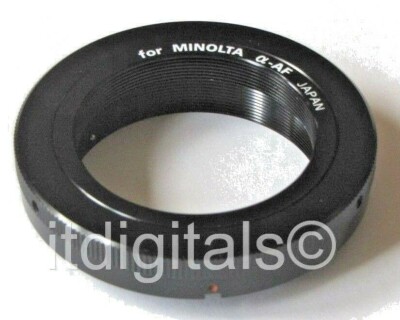 For Sony A77 A65 A53 A57 A35 A33 A580 A99 A550 T2 T-Mount Adapter Japan U&S T-2