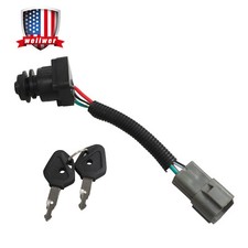 Aftermarket Engine Ignition Starter Switch with Key for Kubota U15 U35 U45