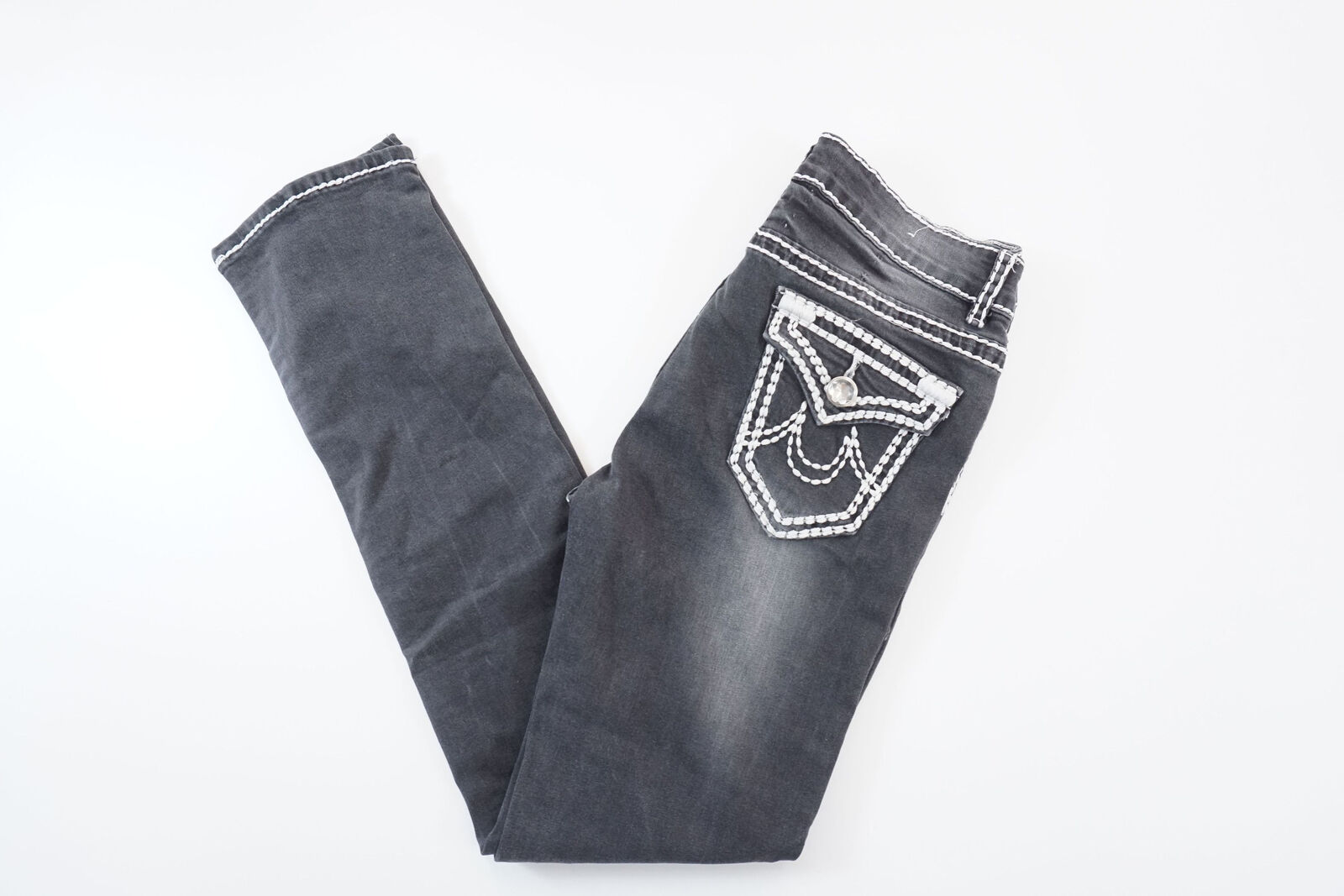 MyChristy Women's Jeans Gr.36 Black Dark Grey Sto… - image 1