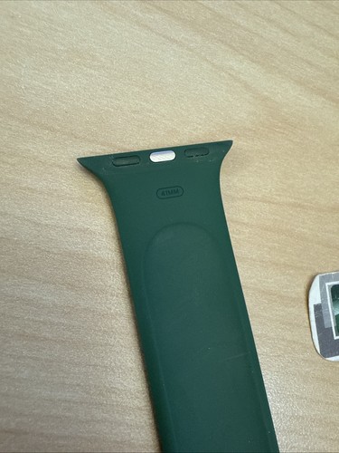 Apple Watch Solo Loop Band Size 6 - Clover Green Genuine OEM 41mm 40 38 Used - Photo 3 sur 8
