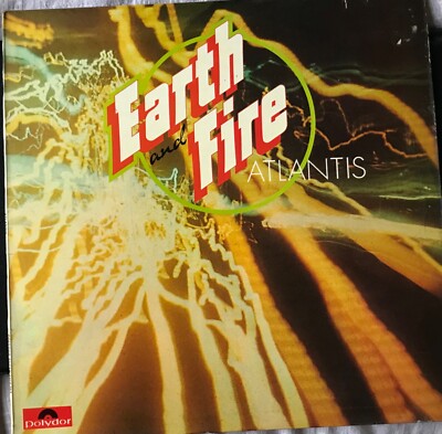 Earth & Fire - Atlantis - Vinyl LP Laminated Cover