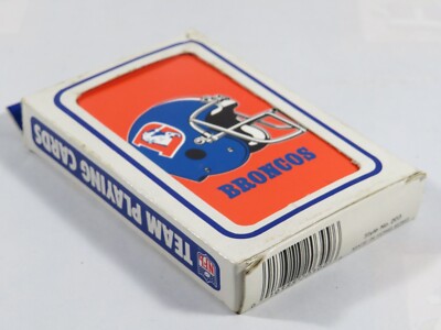 BRONCOS NFL Team Playing Cards / Skore unbespielt 54 Karten Skat