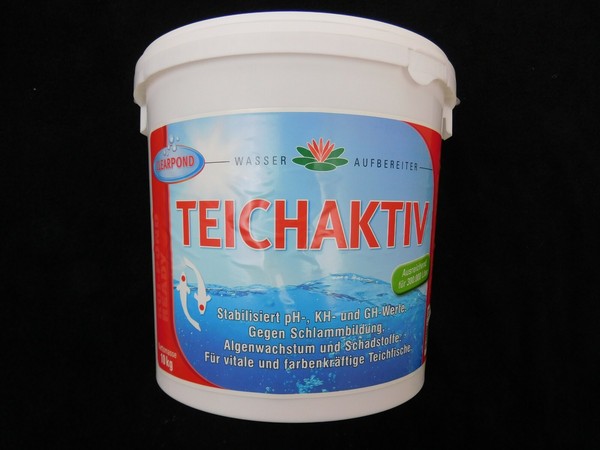Clearpond Wasseraufbereiter Teichaktiv Stabilisiert Ph, Kh, Gh, 10Kg Neu-image