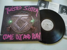 Twisted Sister come out and Play 81275-1 First Press - LP vinyl 12 " VG/VG MG Am