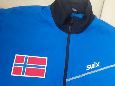 SWIX norway brand team MEN size M L t shirt HOODIE jacket vest