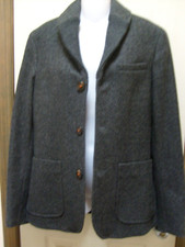Ted Baker Black Wool Blazer Jacket Sz. 2