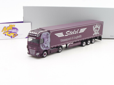 Herpa 945165 # DAF XF SSC Euro 6 Gardinenplanen-Sattelzug '' Stelzl   1:87 NEU
