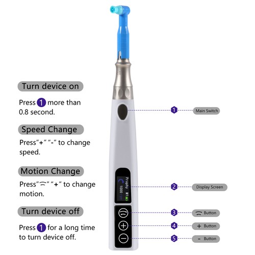 Dental Electric Hygiene Prophy Handpiece /Prophy Angles /Polishing LED Motor ns - Picture 13 of 84