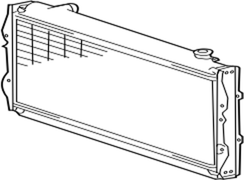 1640075181 Toyota Radiator assy 1640075181, New Genuine OEM Part eBay