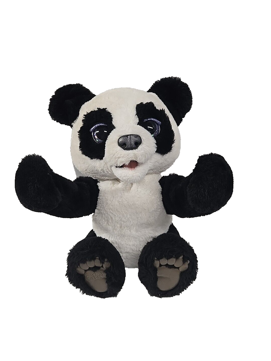 Hasbro FurReal PLUM The Curious Panda Bear Cub Interactive Plush