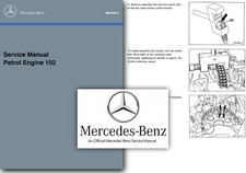 Mercedes m102 2.3 Engine Service Manual w201 with 2.3 16v Sup 190E Cosworth