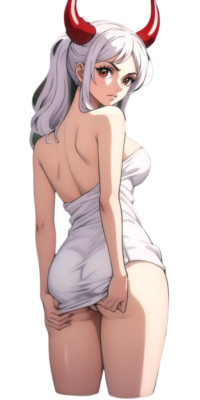 Yamato One Piece Waifu Weatherproof Anime Sticker 6'' Car Decal