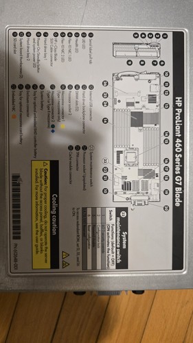 HP Server - HP ProLiant BL460c G7 Blade Server / Minuteman Endeavor ED6200RM UPS - Picture 3 of 18