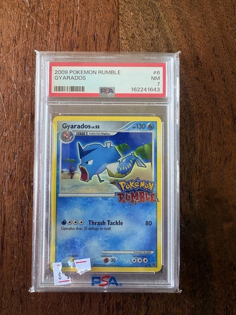 The Pokémon Company Gyarados 6/16 Rumble Promo Regular EN 2009 PSA 7